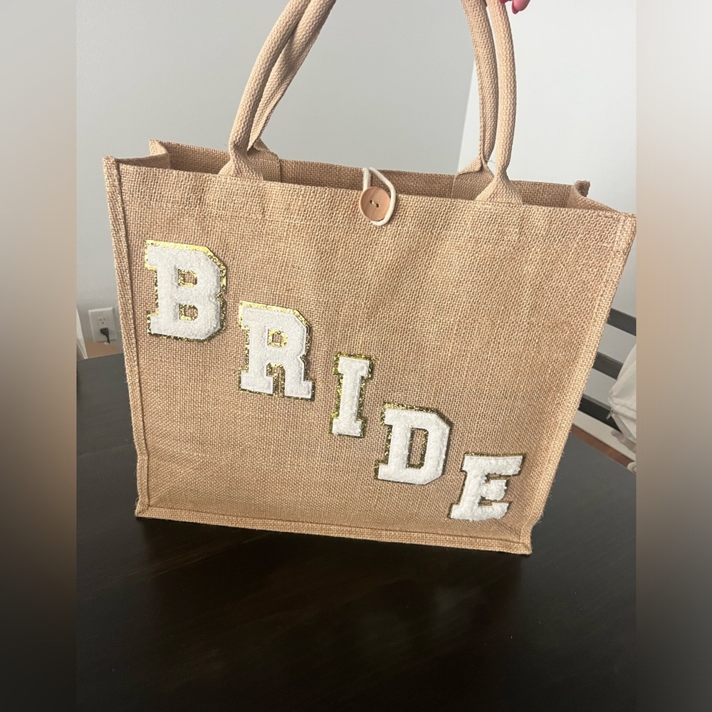 Bride tote bag